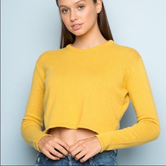 Brandy melville yellow sweater Clearance